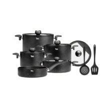 سرویس 12 پارچه سلین تیارا مشکی